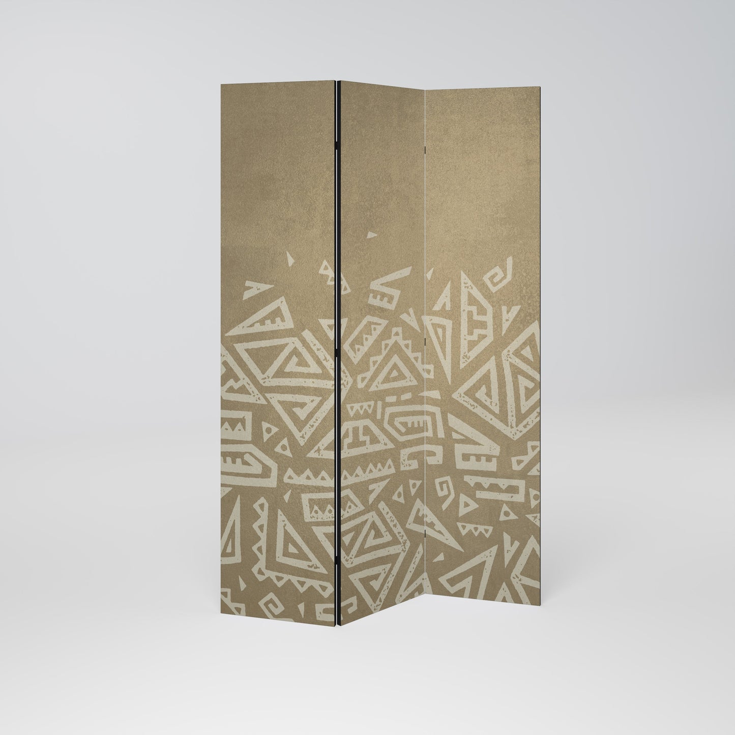 KULTURELL LAYERING Dekorativ 3-panels rumsavdelare