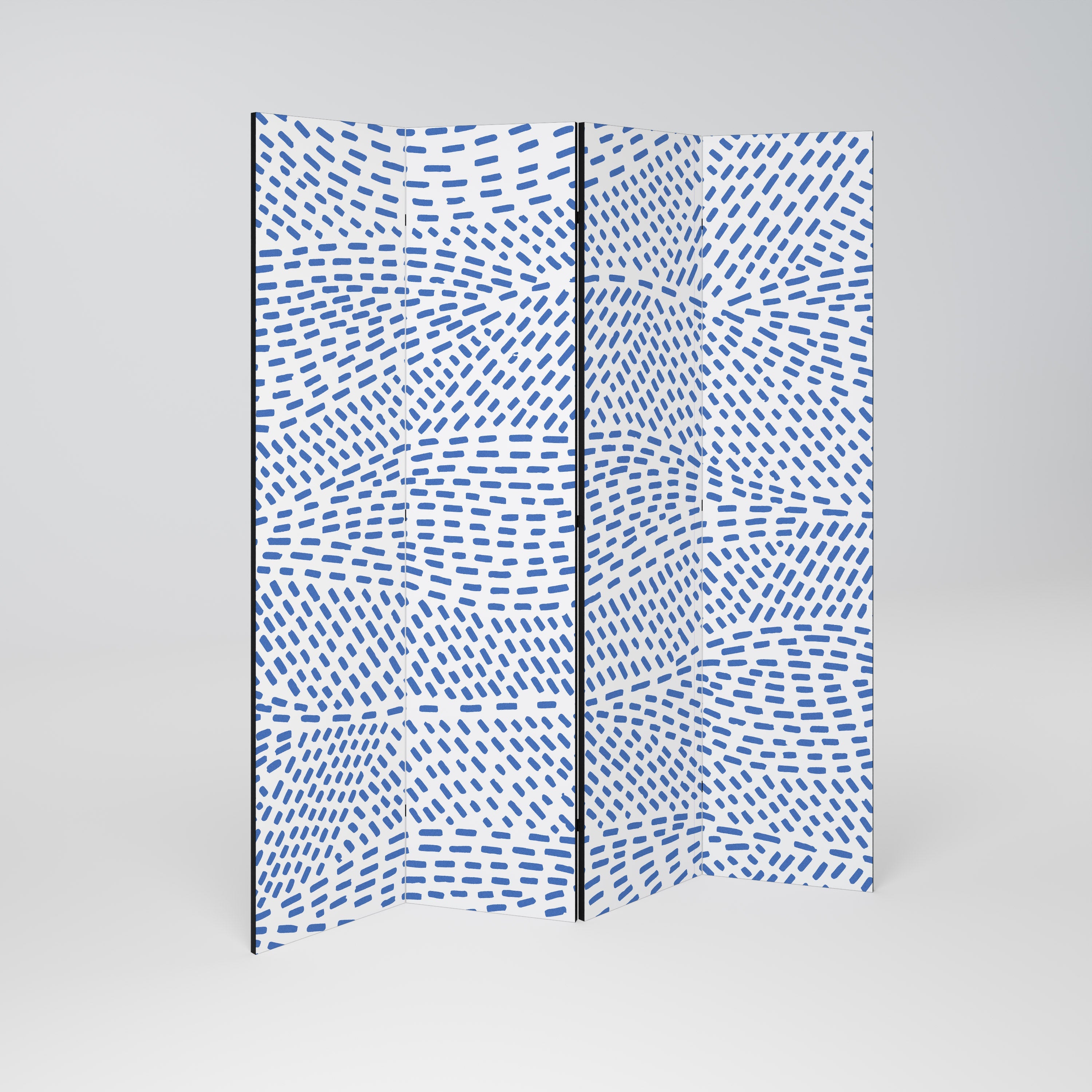 HEAVENLY SHREDS Decorative 4-Panel Room Divider