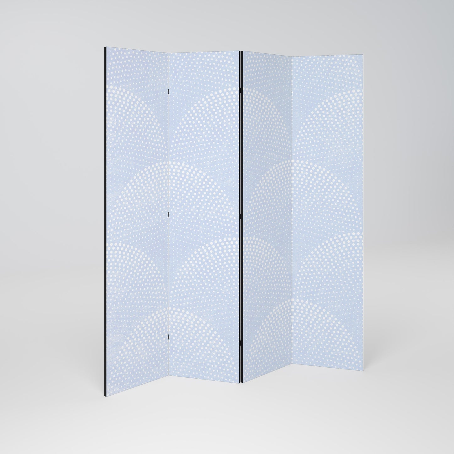 HARMONIOS CURVES DISPLAY Dekorativ rumsavdelare med 4 paneler