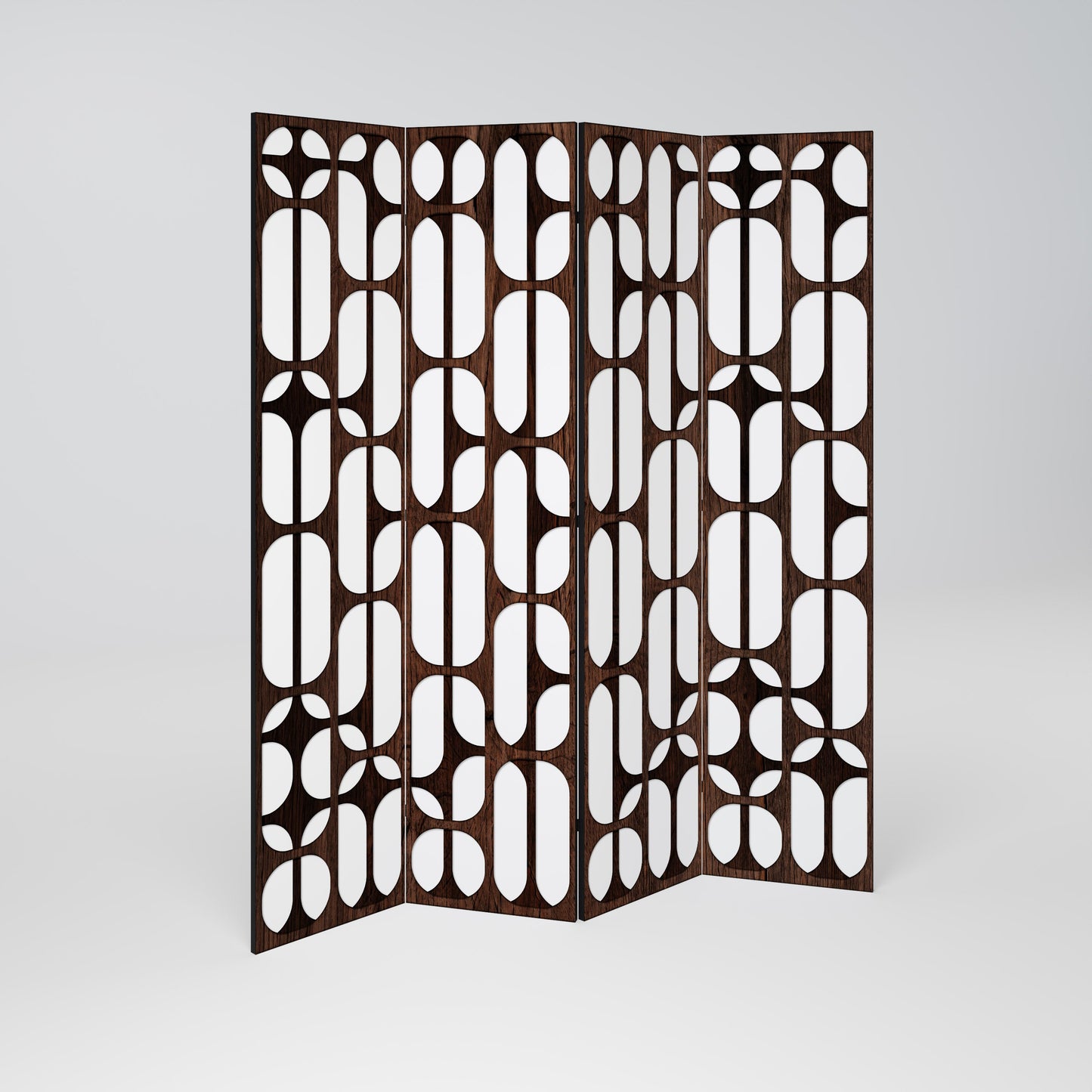 ARTISTIC SPACE HARMONY Dekorativ rumsavdelare med 4 paneler