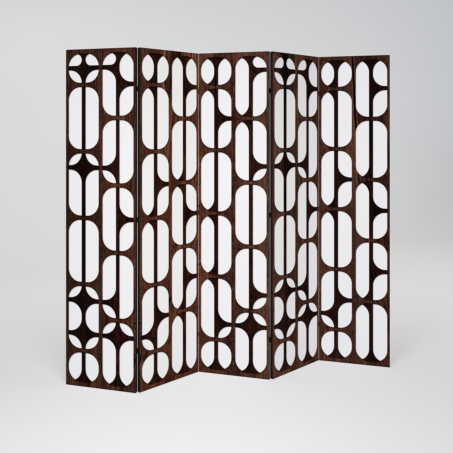ARTISTIC SPACE HARMONY Decorative 5-Panel Room Divider