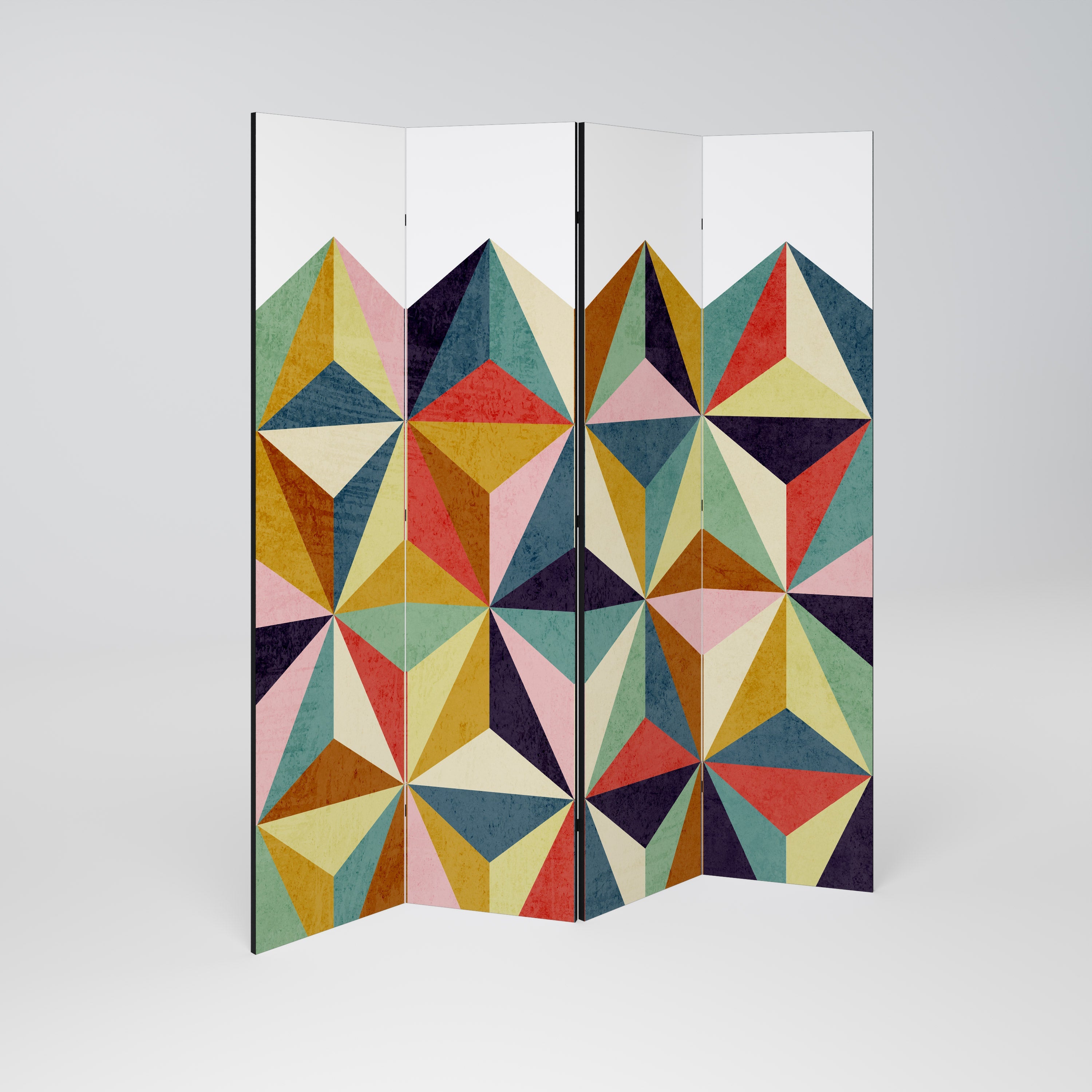 TESSELATE TREASURES Decorative 4-Panel Room Divider