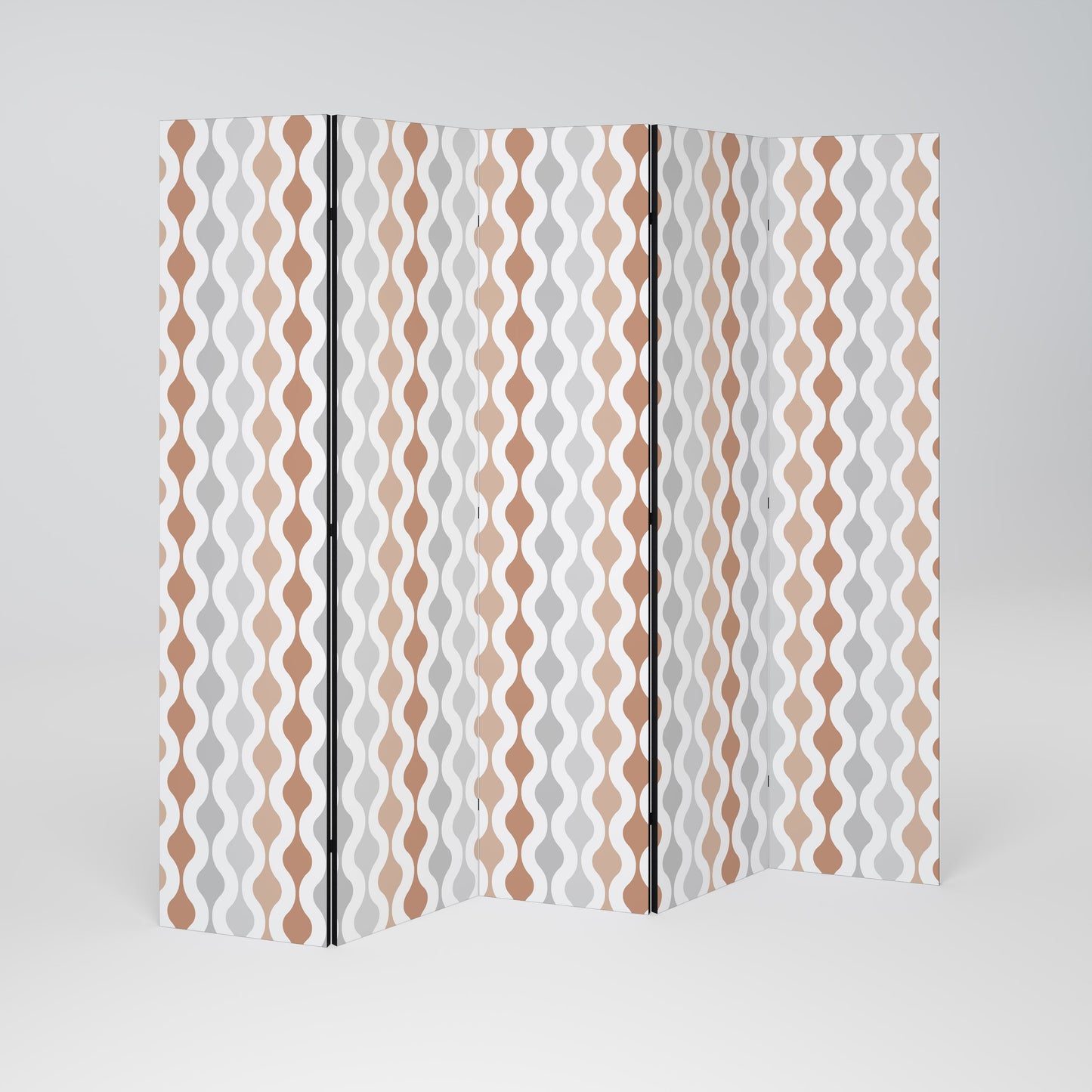 HAZY NOSTALGIA Decorative 5-Panel Room Divider