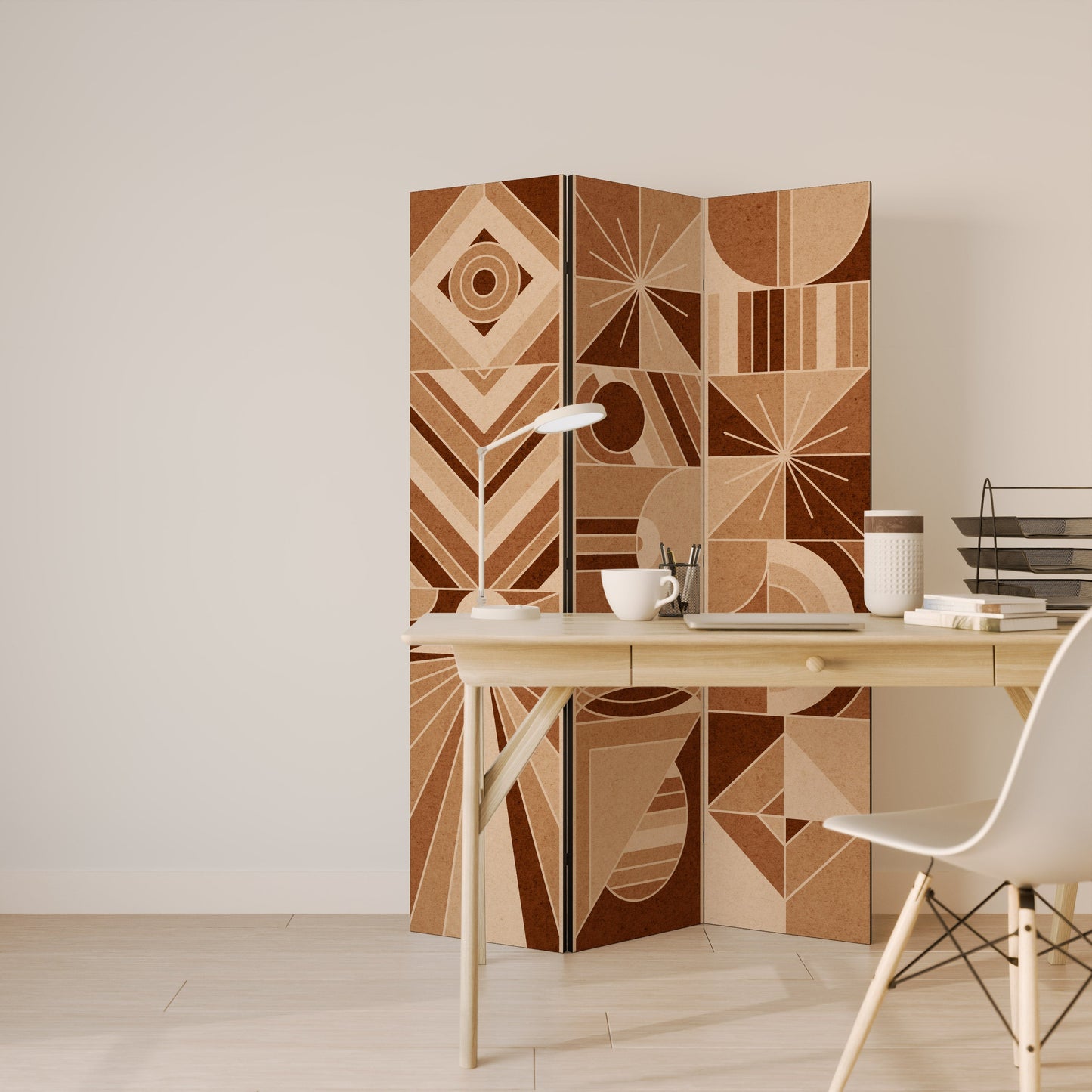 PRISM MOSAIC Dekorativ rumsavdelare med 3 paneler
