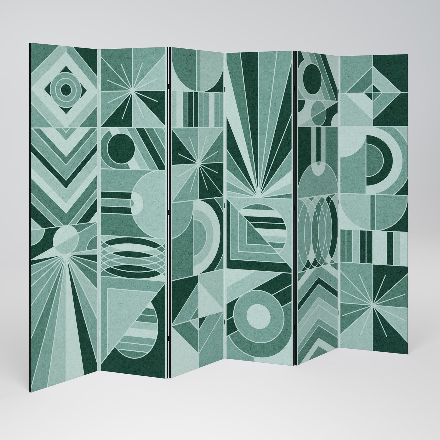HARMONIC GRID Decorative 6-Panel Room Divider