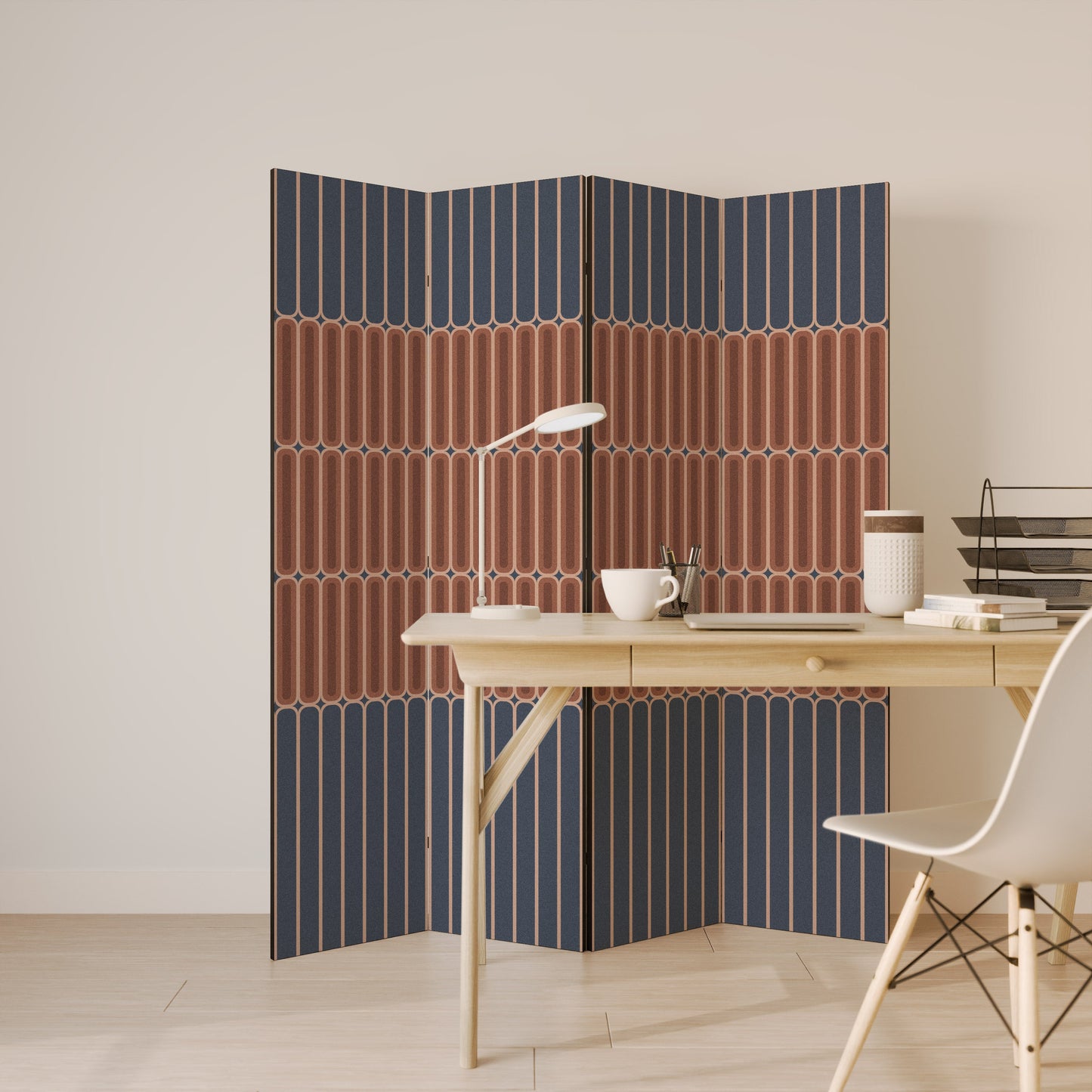 HYPNOTIC GATE Dekorativ rumsavdelare med 4 paneler