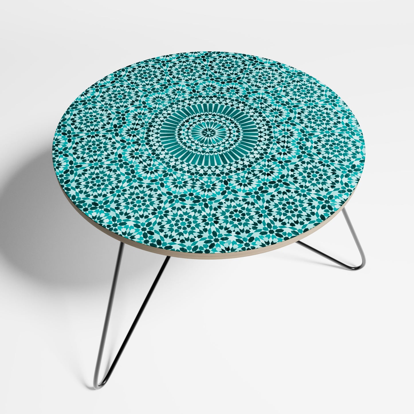 MOROCCAN TURQUOISE Small Coffee Table