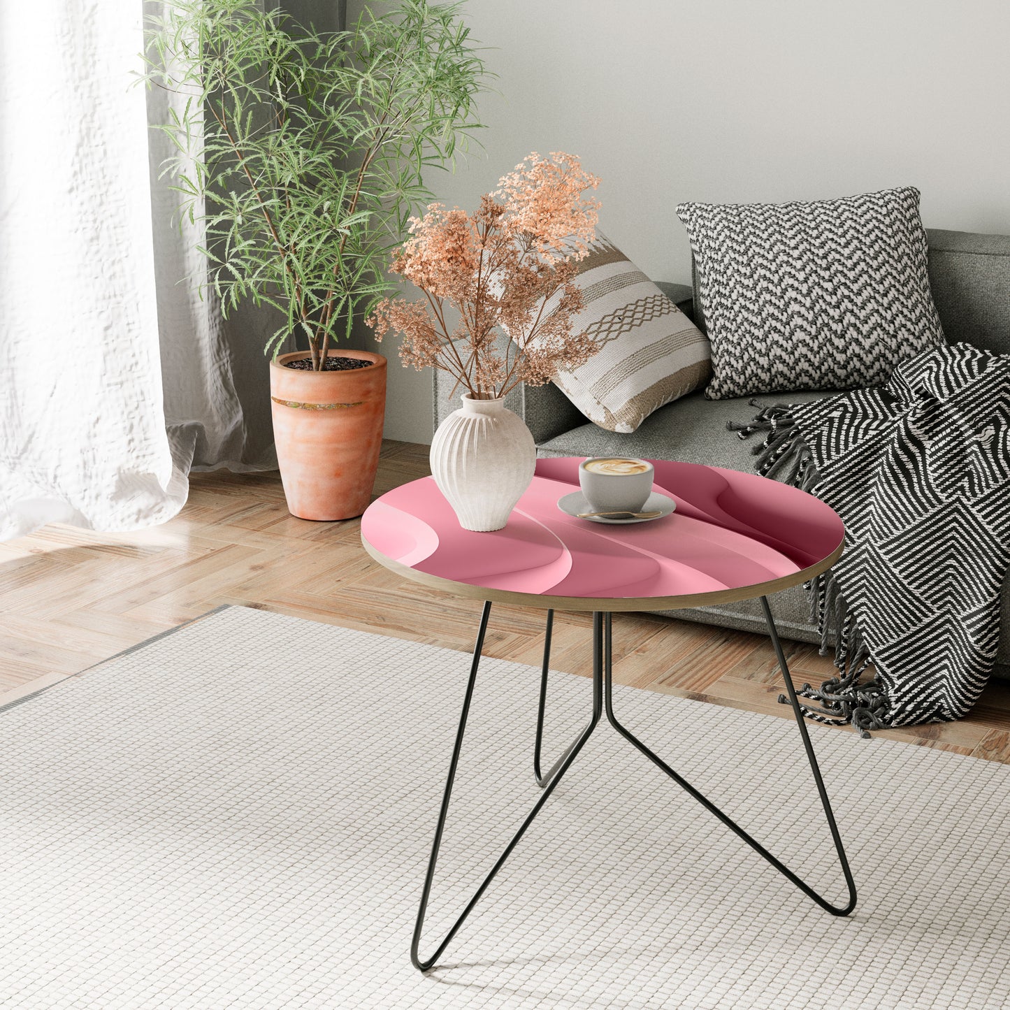 THINKING PINK Large Coffee Table