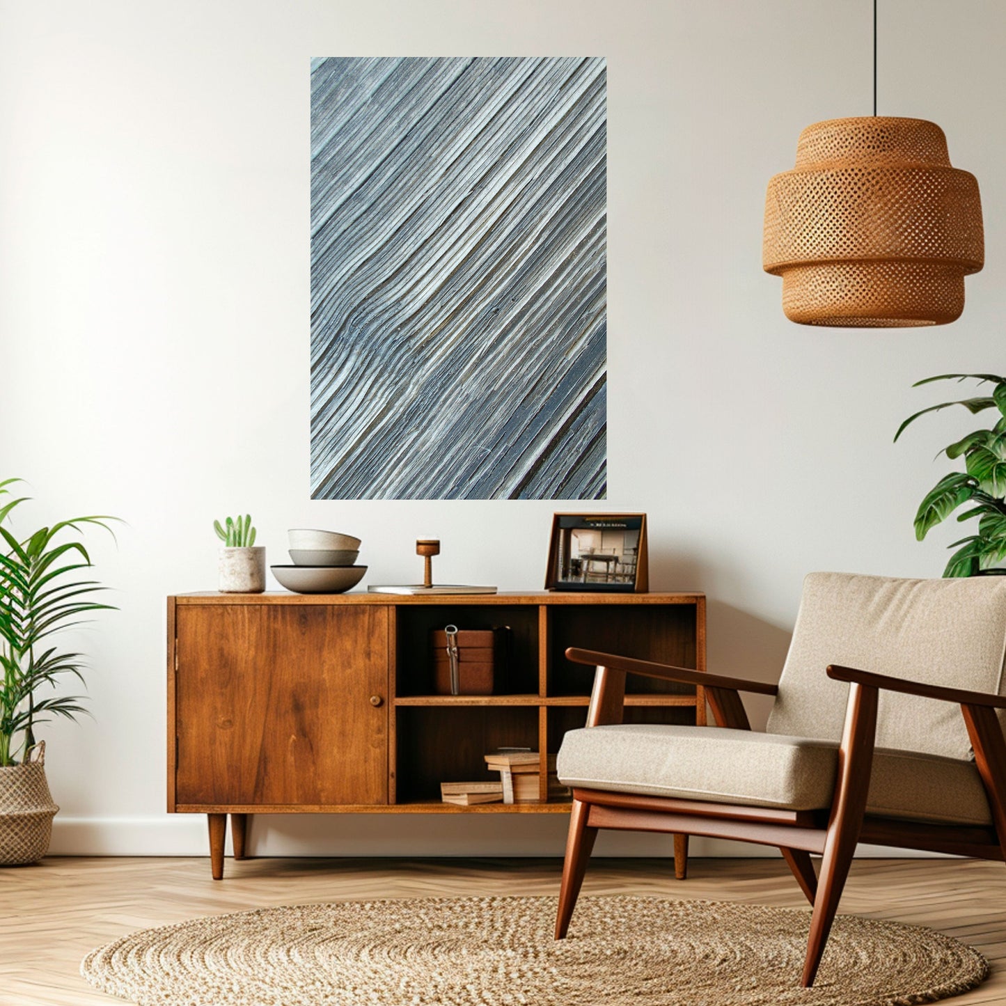 NATURE’S RIBBON RELIC Peel and Stick Vertical Poster