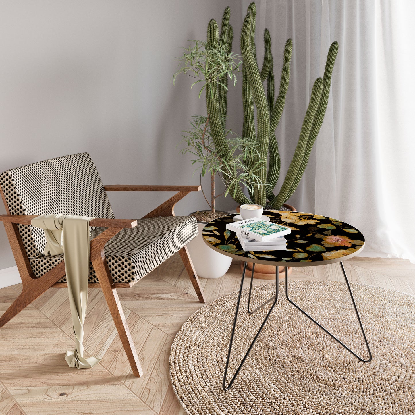 MODEST FLORAL Large Coffee Table