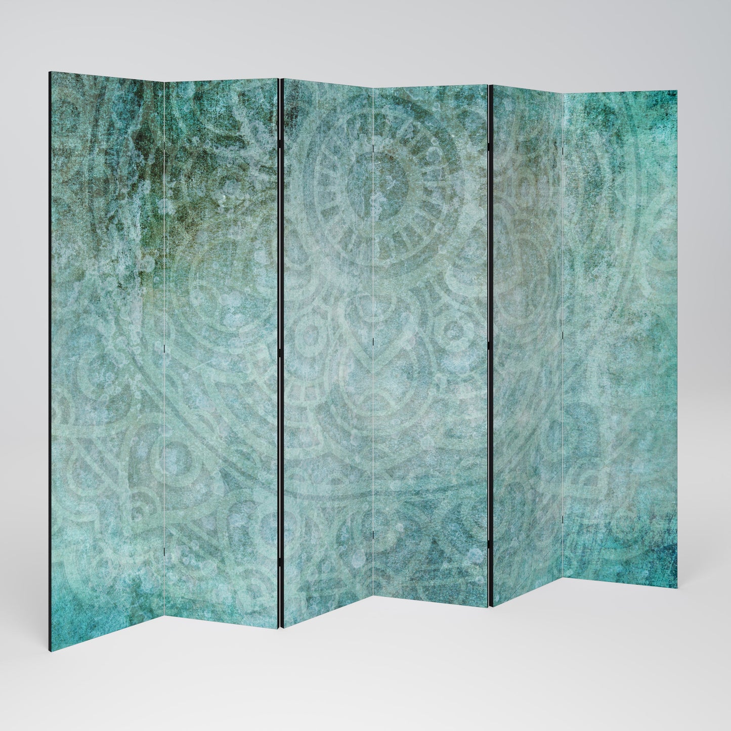 TIMELESS TEXTURAL TIDE Decorative 6-Panel Room Divider