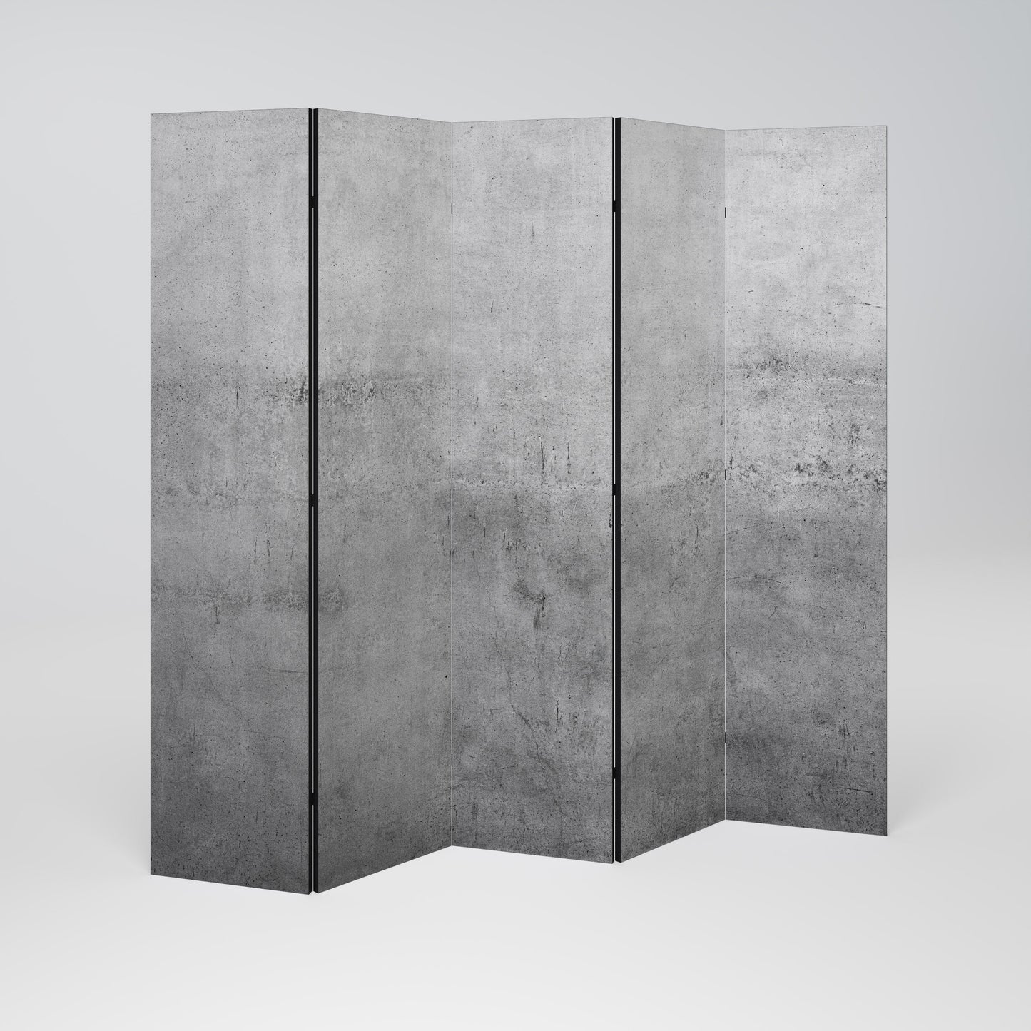 SUBTLE SHADOWS DISPLAY Decorative 5-Panel Room Divider