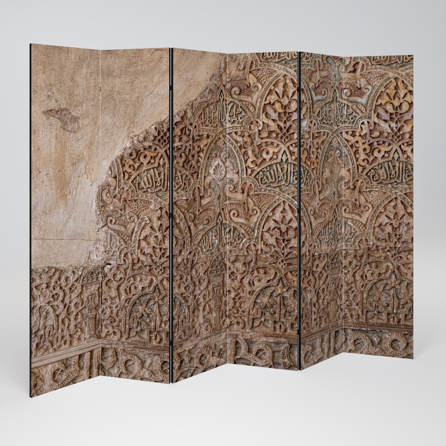 ARABESQUE WHISPERS Decorative 6-Panel Room Divider