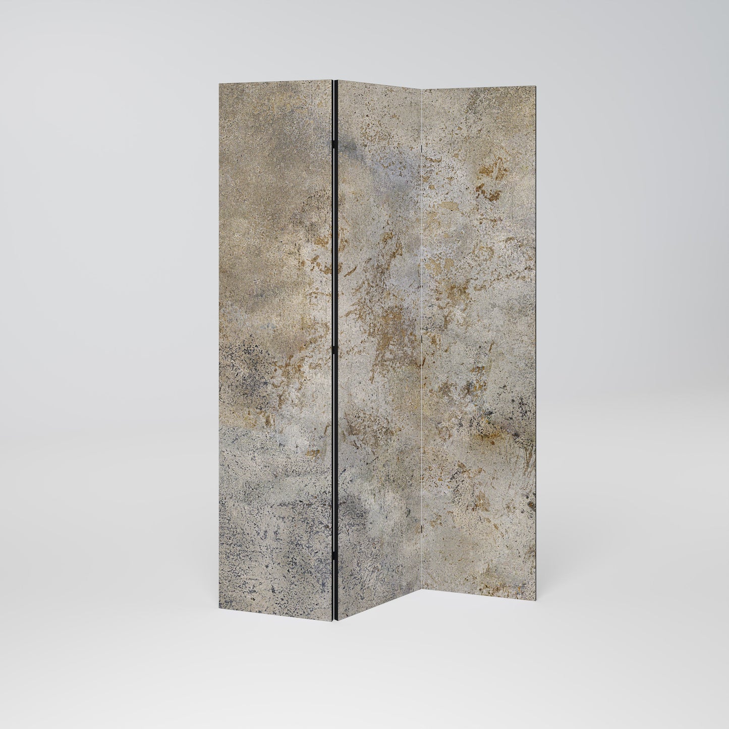 ABSTRACT EARTH CANVAS Decorative 3-Panel Room Divider