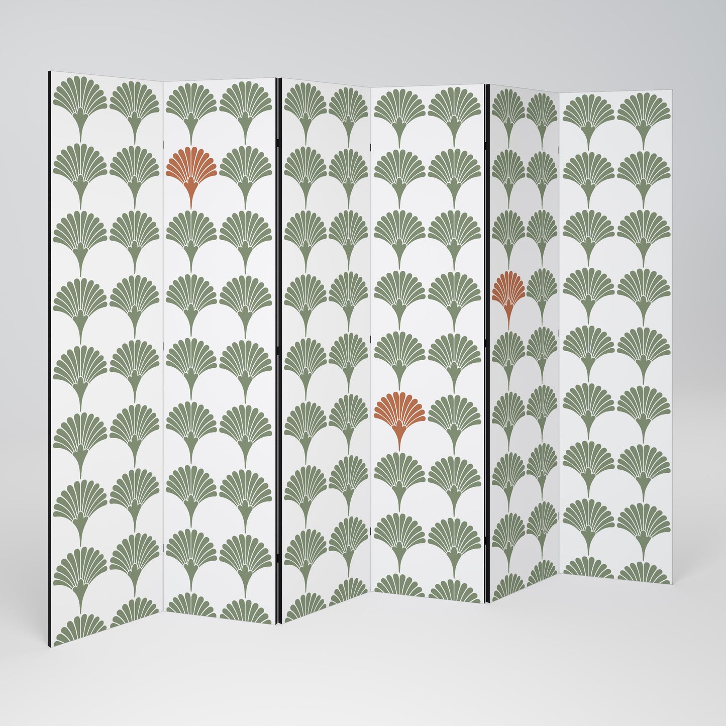VIVID VALOR Decorative 6-Panel Room Divider