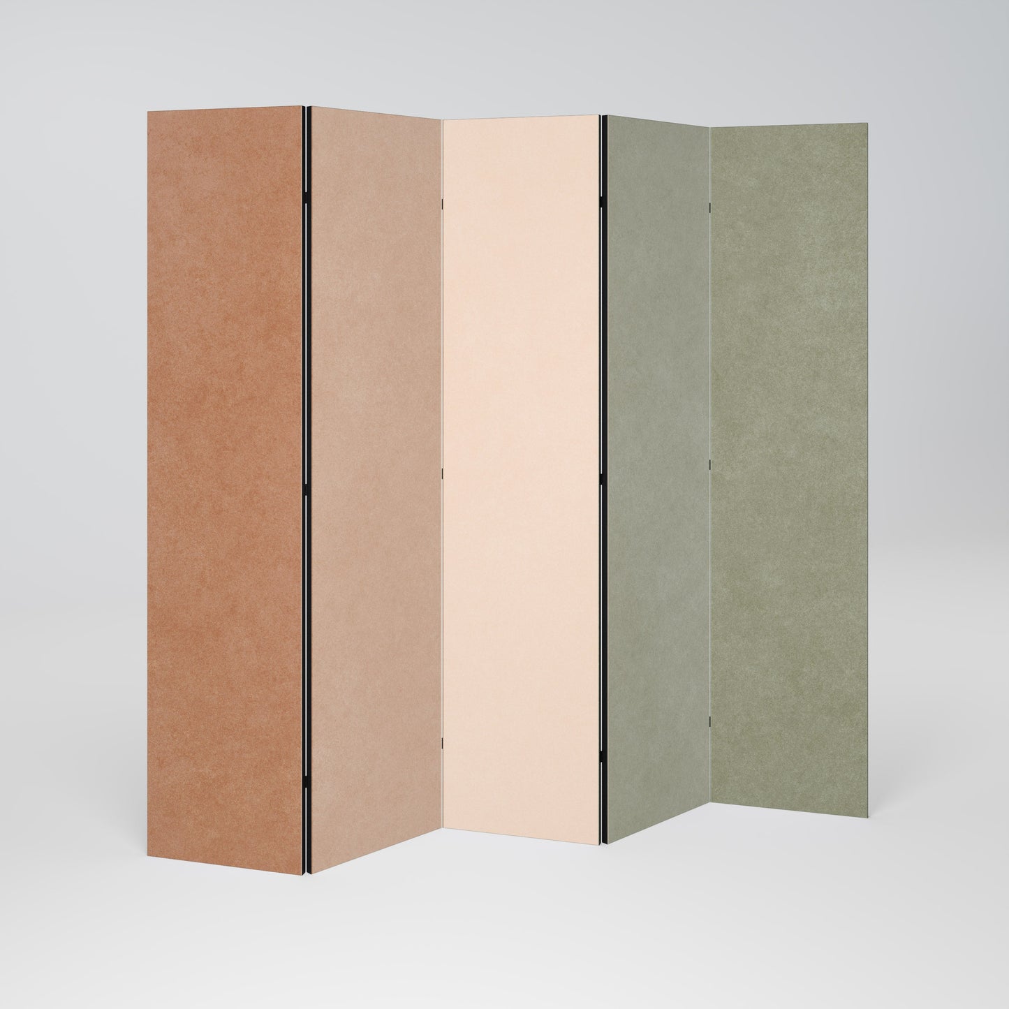GANGNAM AVOCADO Decorative 5-Panel Room Divider