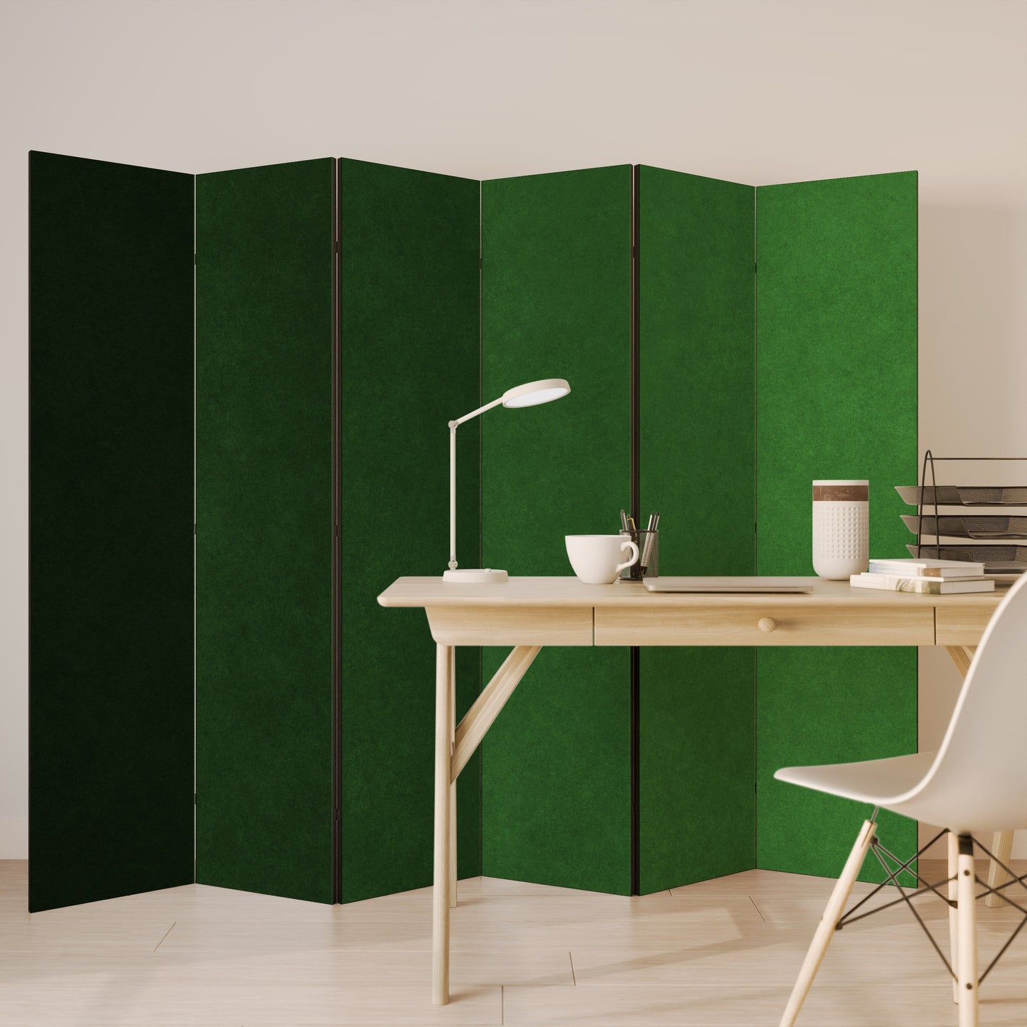 GREEN YOURSELF Decorative 6-Panel Room Divider