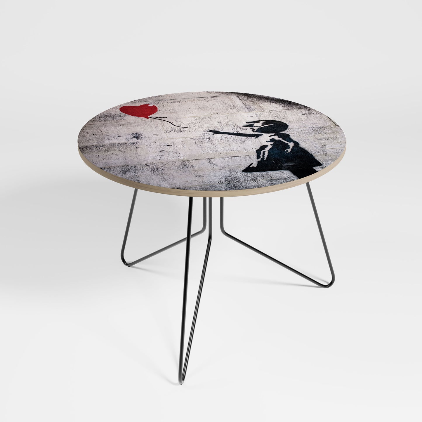 BALLON GIRL (BANKSY) Large Coffee Table