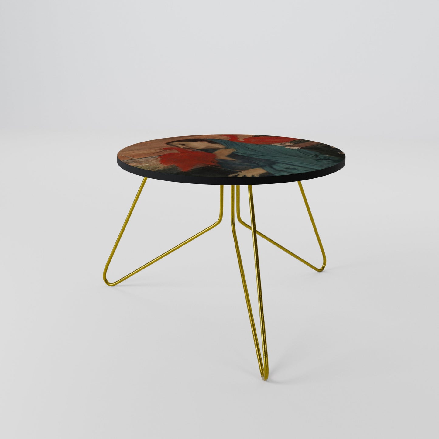 YOUNG WOMAN WITH IBIS Coffee Table 60