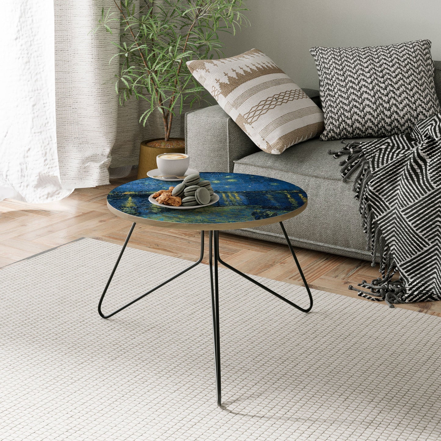 STARRY NIGHT OVER THE RHONE Coffee Table 60