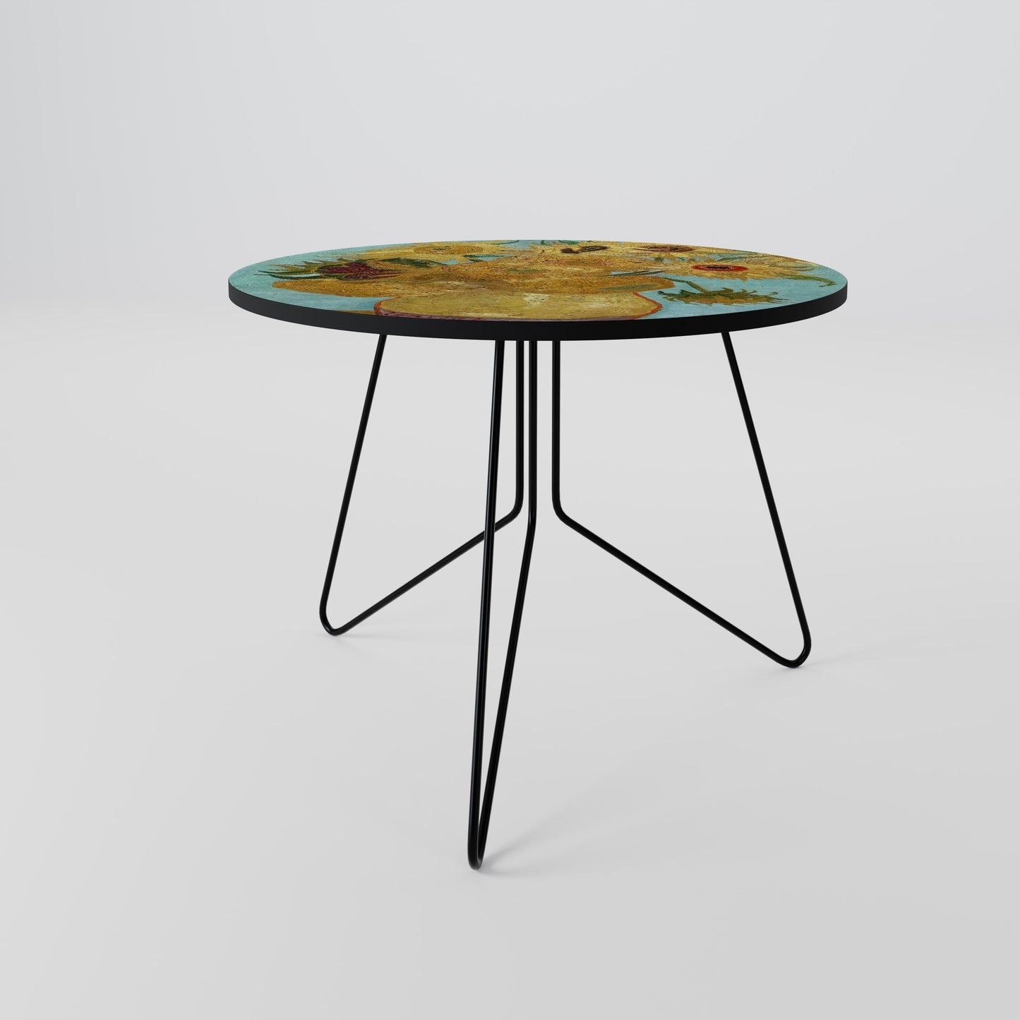 VASE WITH TWELVE SUNFLOWERS Coffee Table 69