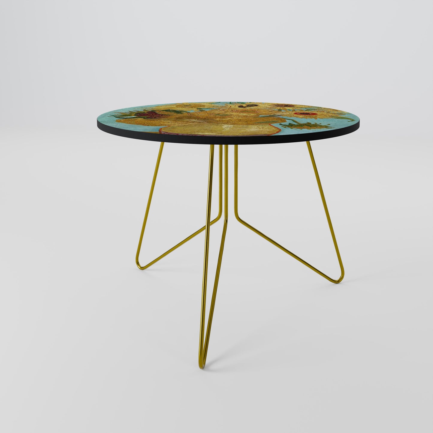 VASE WITH TWELVE SUNFLOWERS Coffee Table 69
