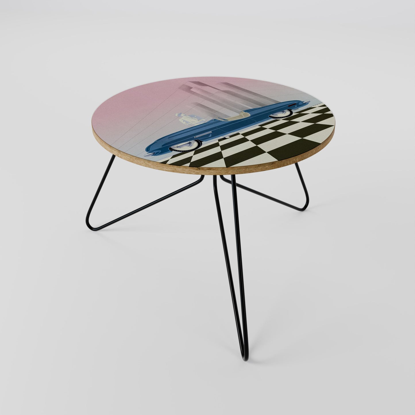 BLUE ROADSTER Coffee Table 60