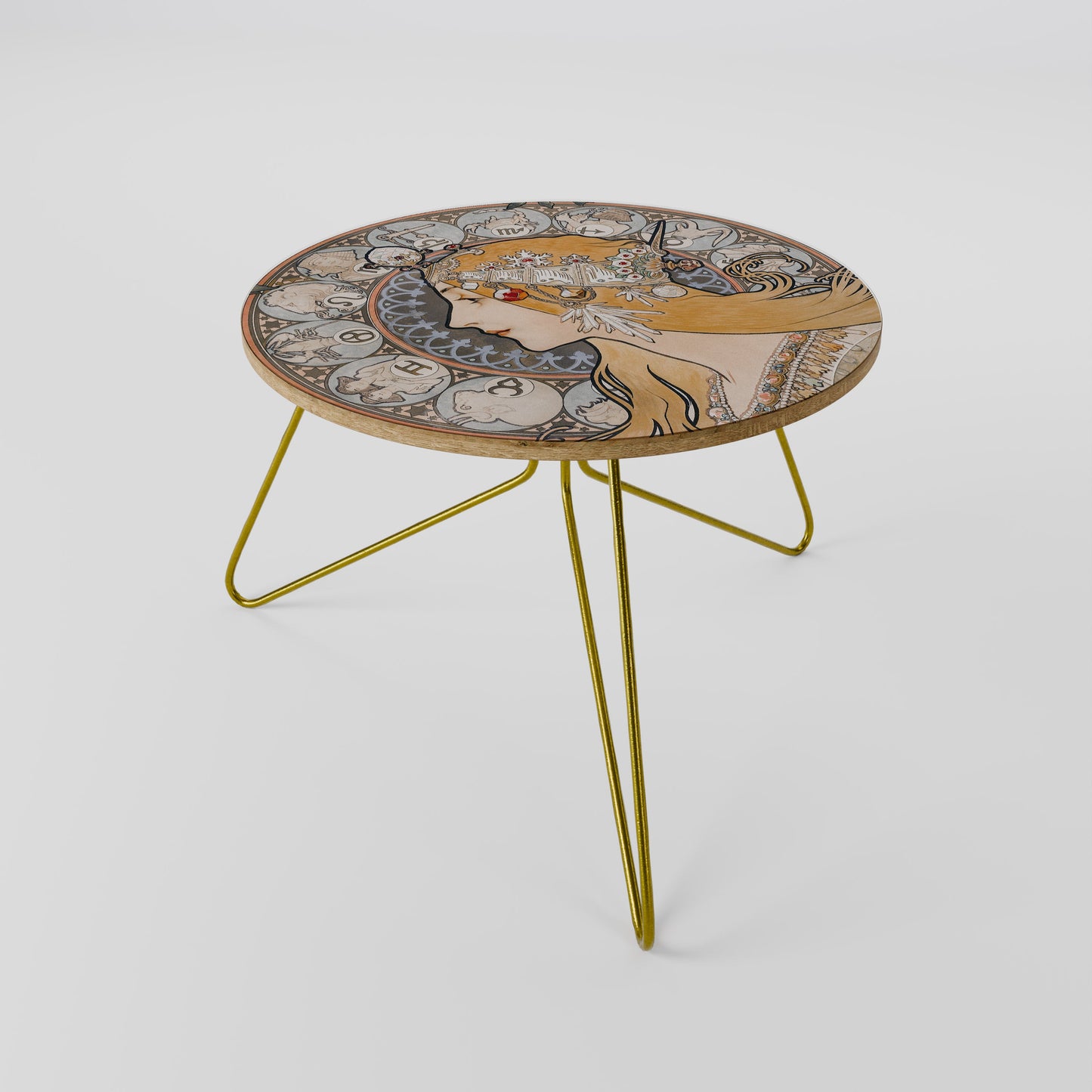 ZODIAQUE OR LA PLUME Coffee Table 60
