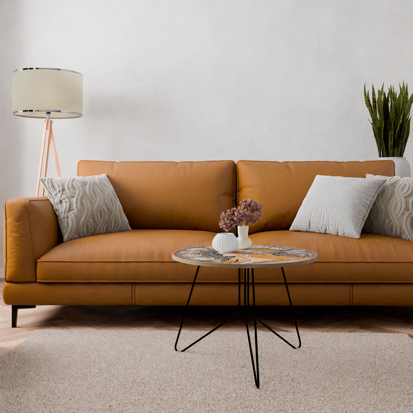 ZODIAQUE OR LA PLUME Large Coffee Table