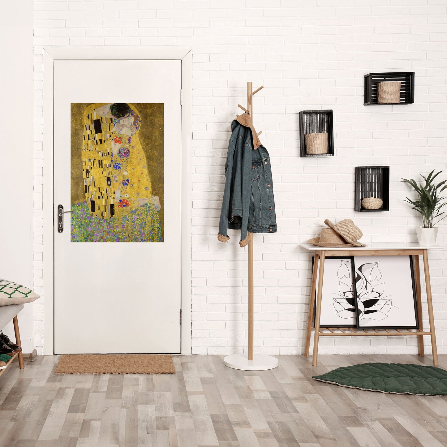 KYSSEN, skalbar och självhäftande poster