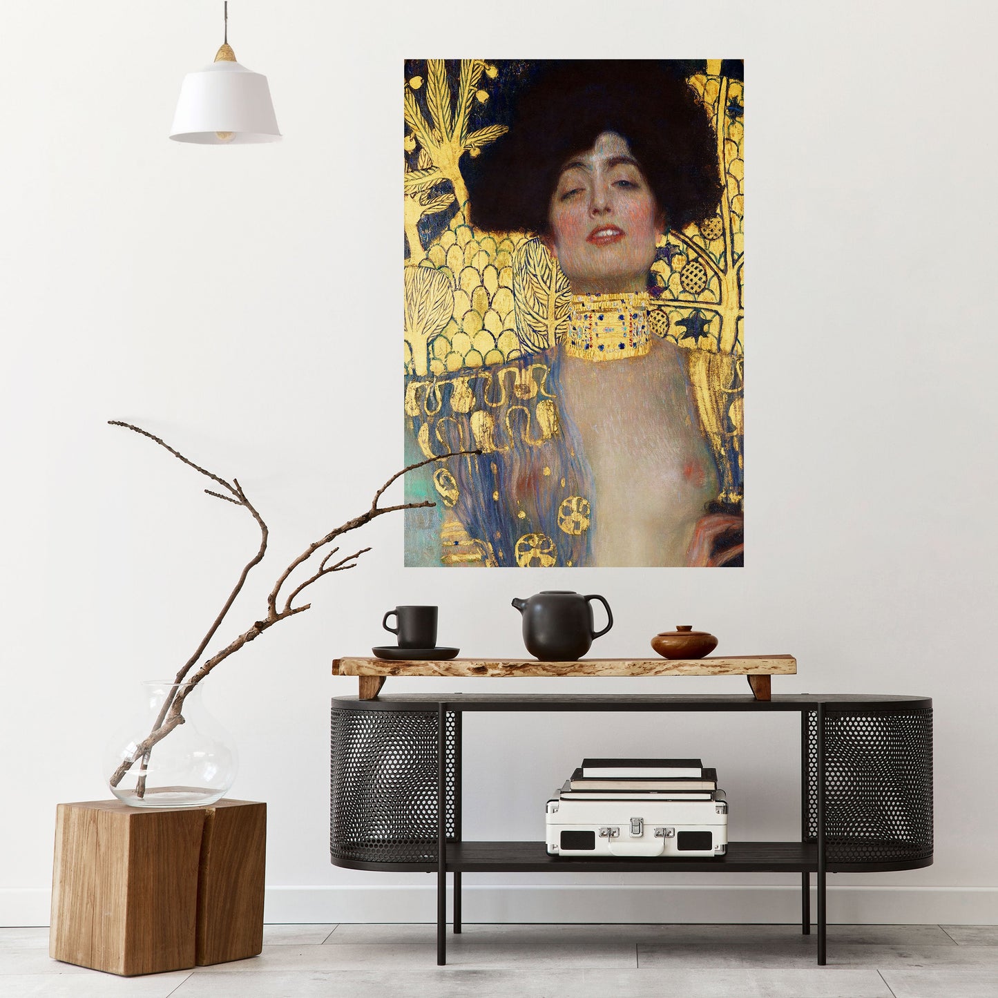 JUDITH & HOLOFERNES Vertikal poster med självhäftande motiv