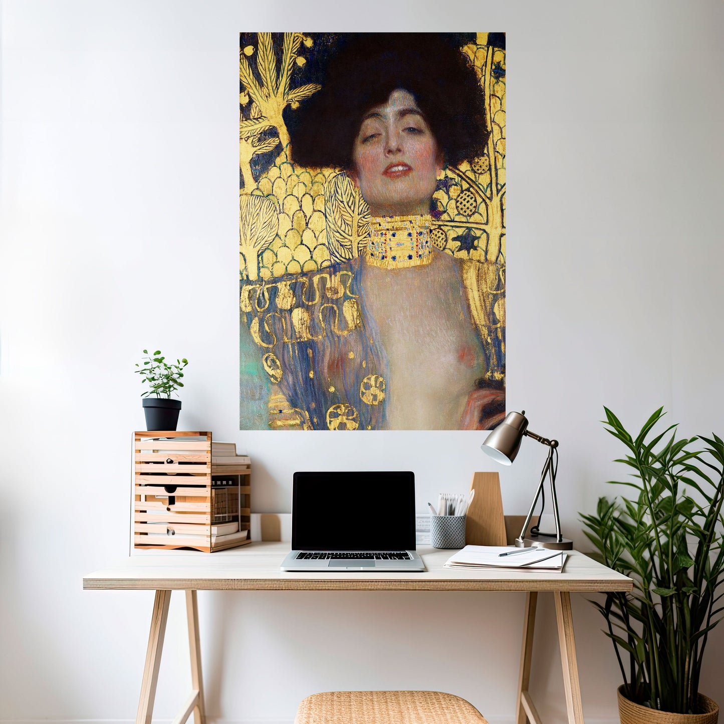 JUDITH & HOLOFERNES Vertikal poster med självhäftande motiv