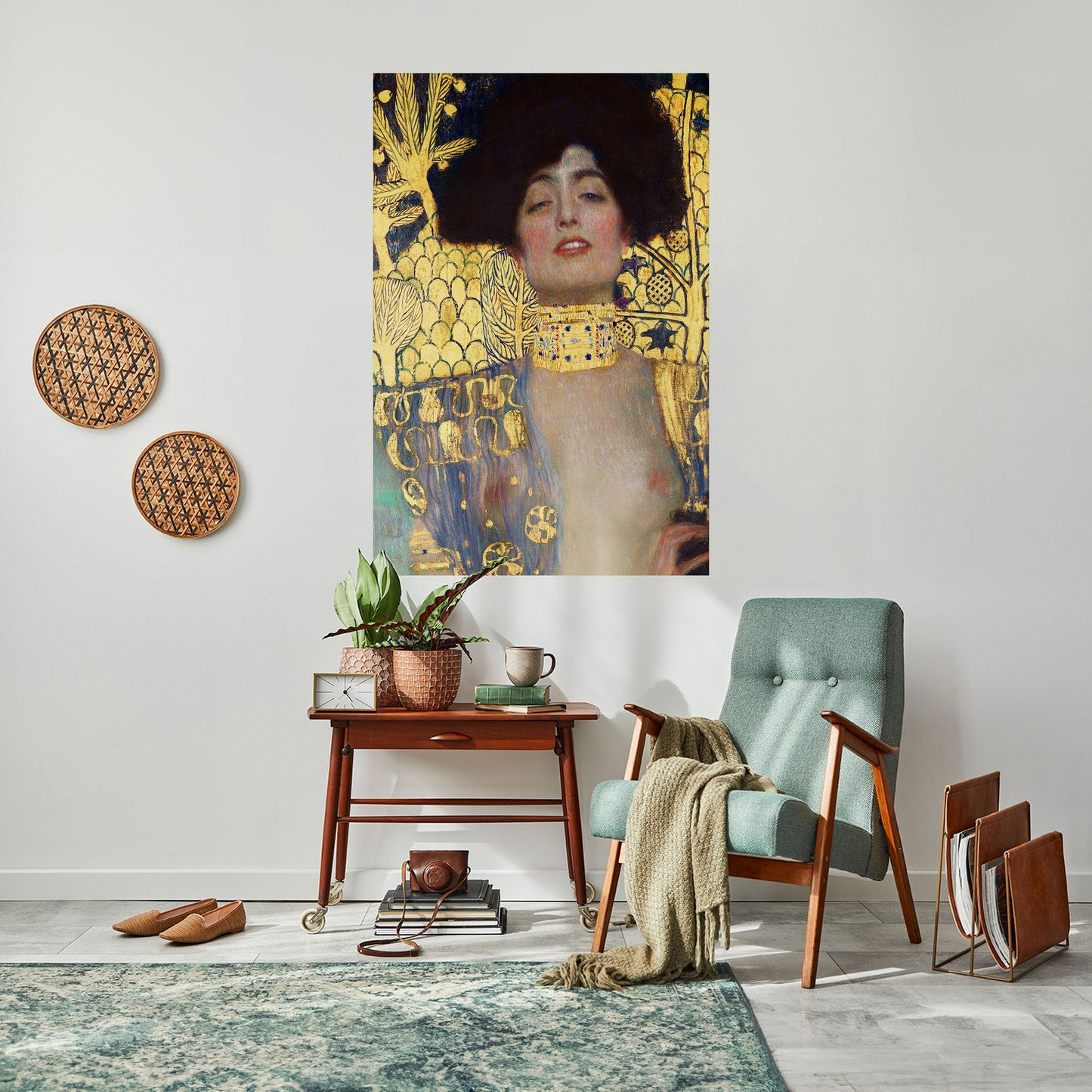 JUDITH & HOLOFERNES Vertikal poster med självhäftande motiv