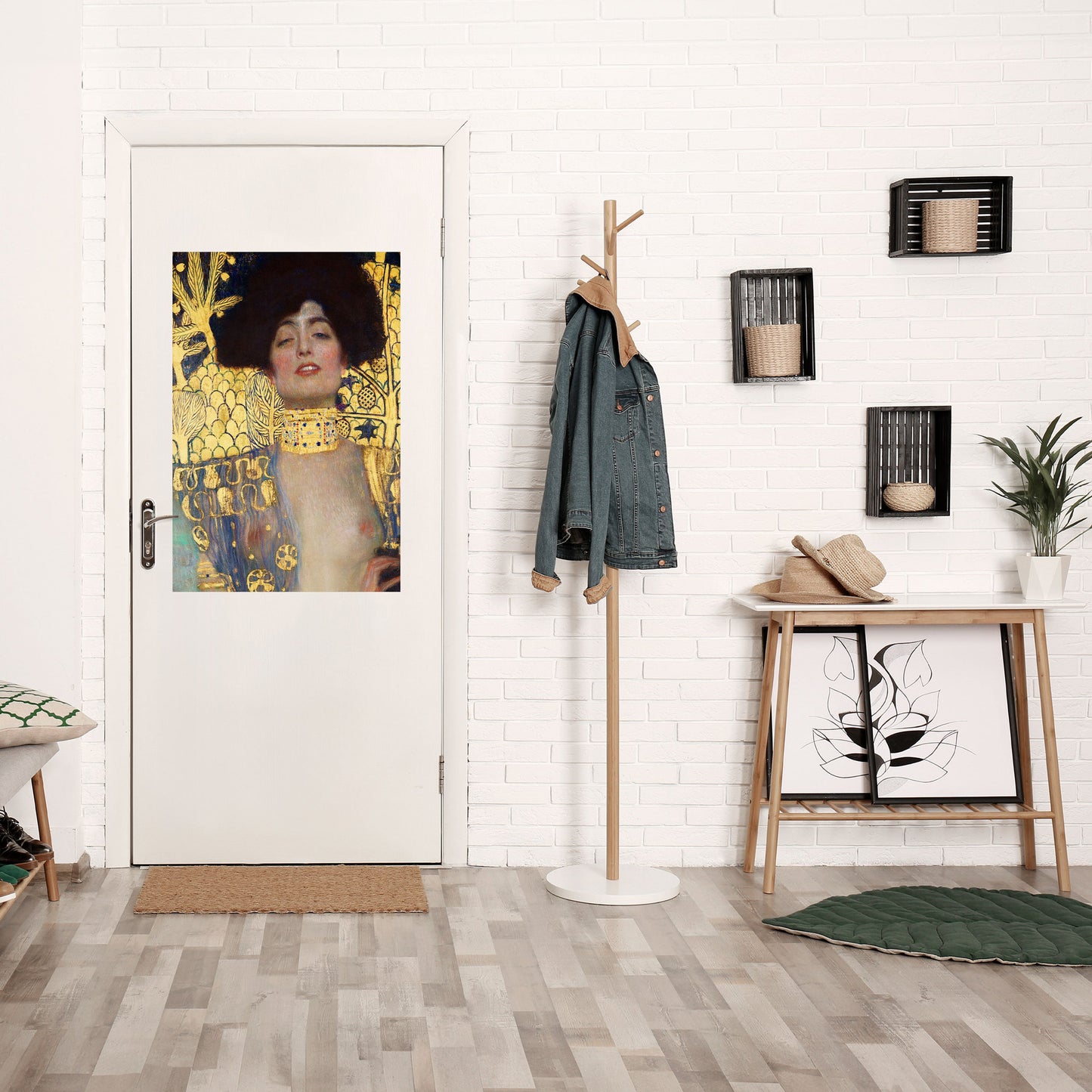 JUDITH & HOLOFERNES Vertikal poster med självhäftande motiv