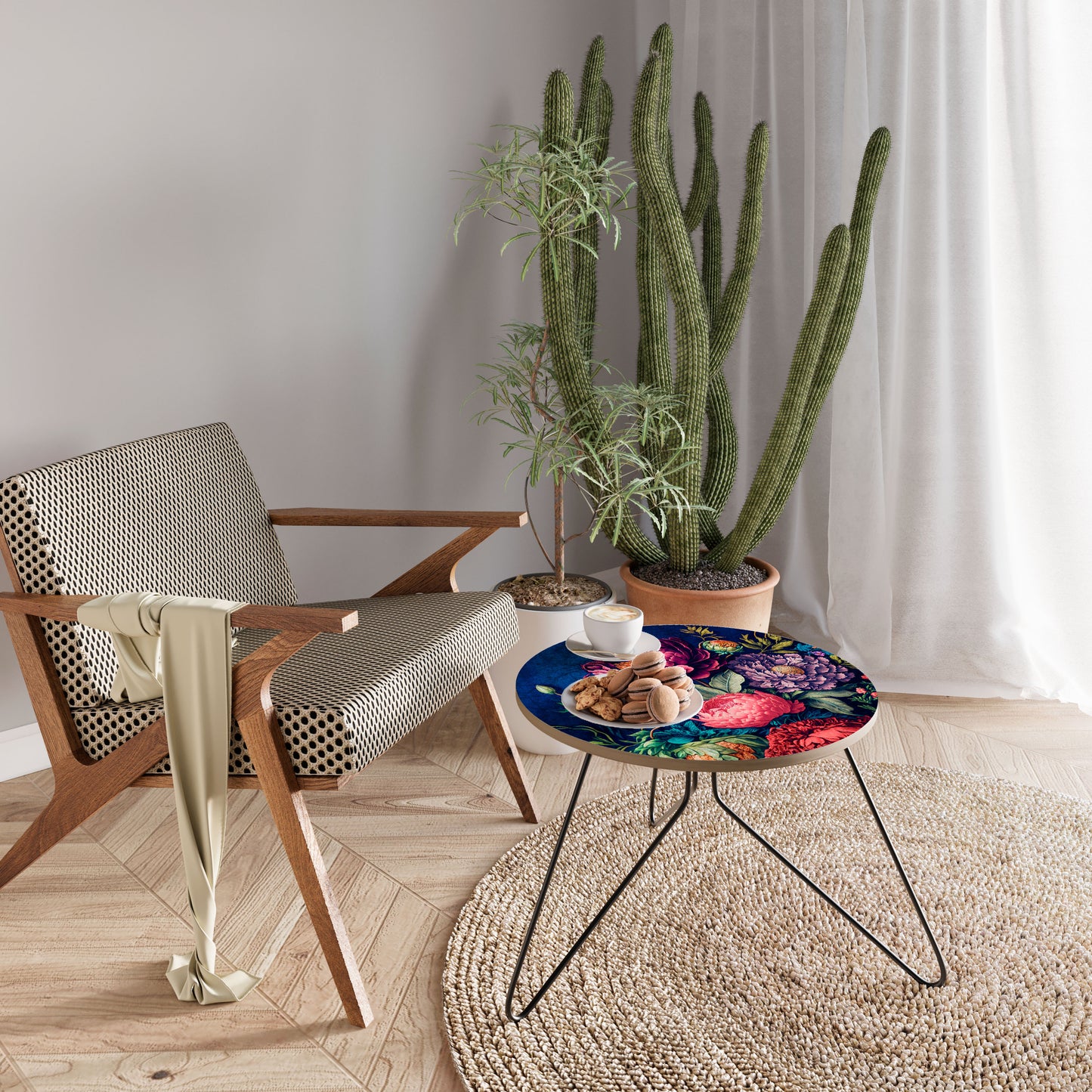 BLOOMING ELEGANCE Small Coffee Table