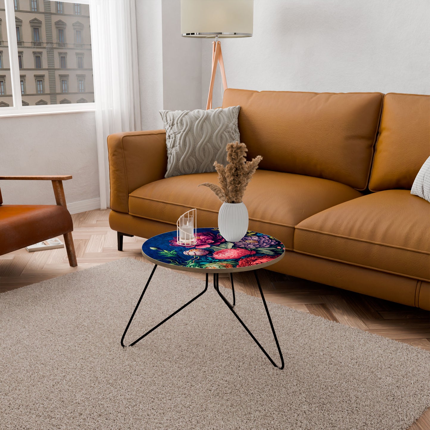 BLOOMING ELEGANCE Small Coffee Table