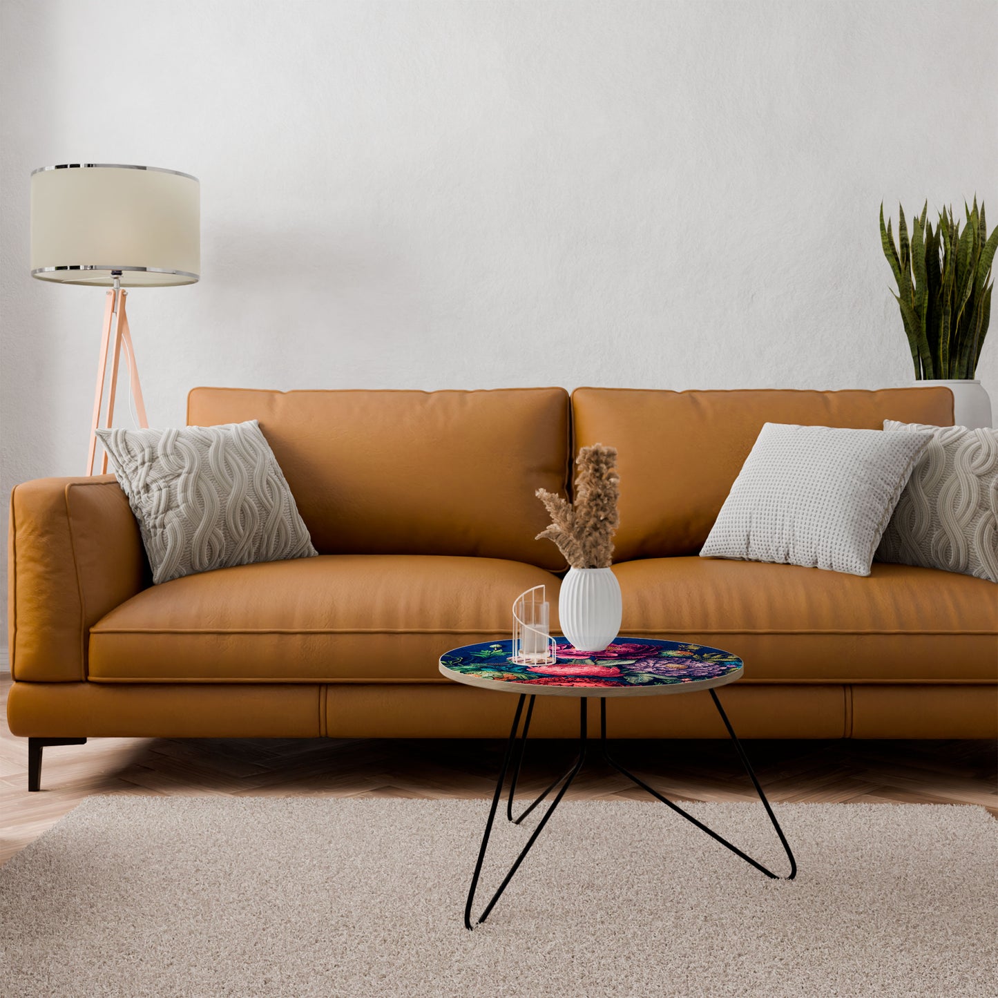 BLOOMING ELEGANCE Small Coffee Table