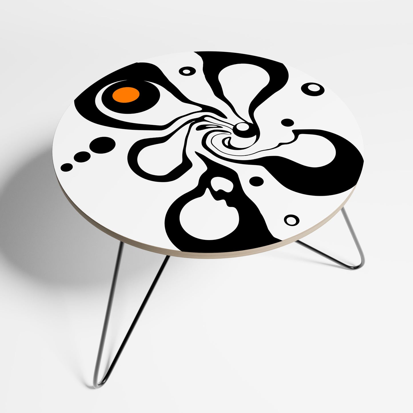 SWIRLING NATURE Large Coffee Table