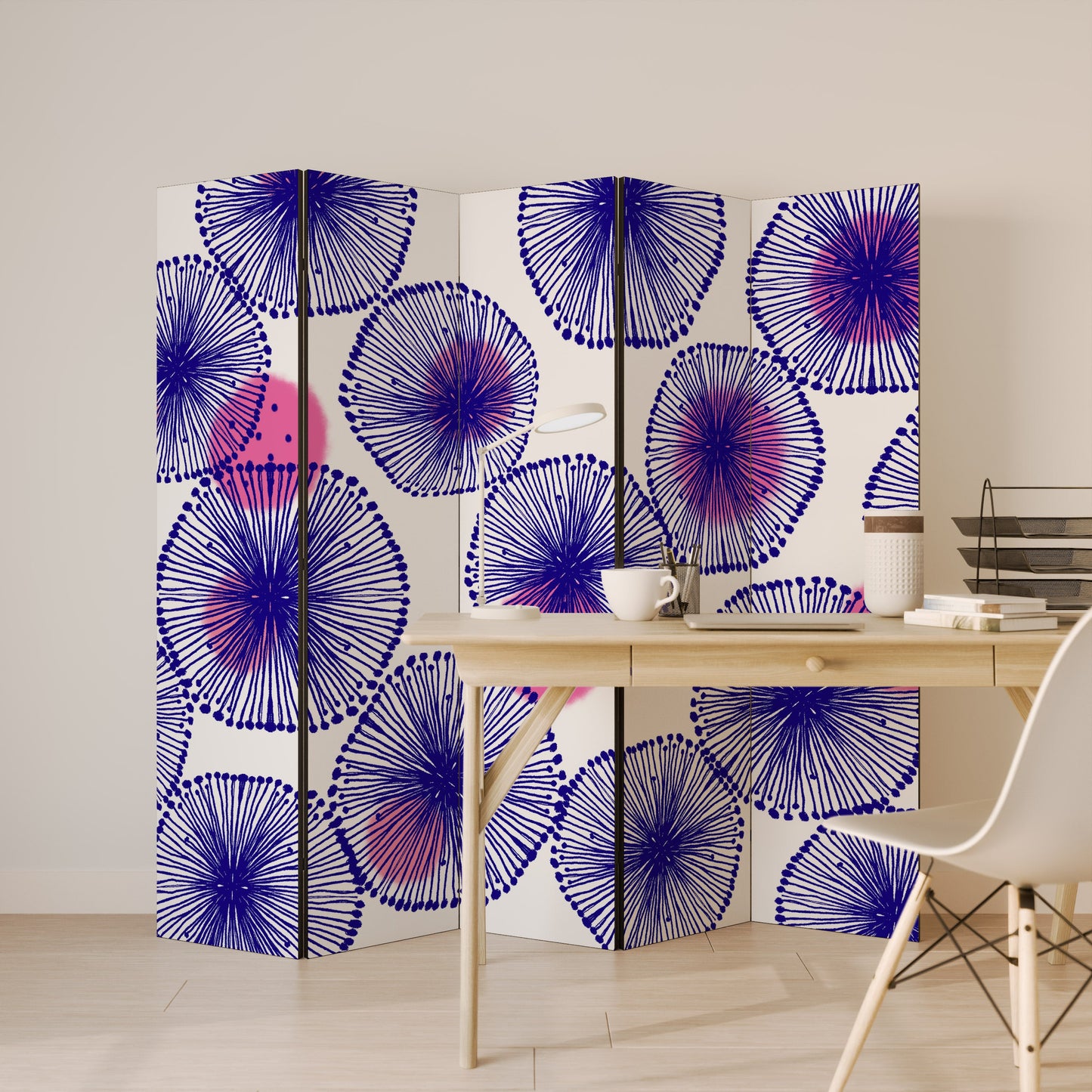 MAGIC NATURE Decorative 5-Panel Room Divider