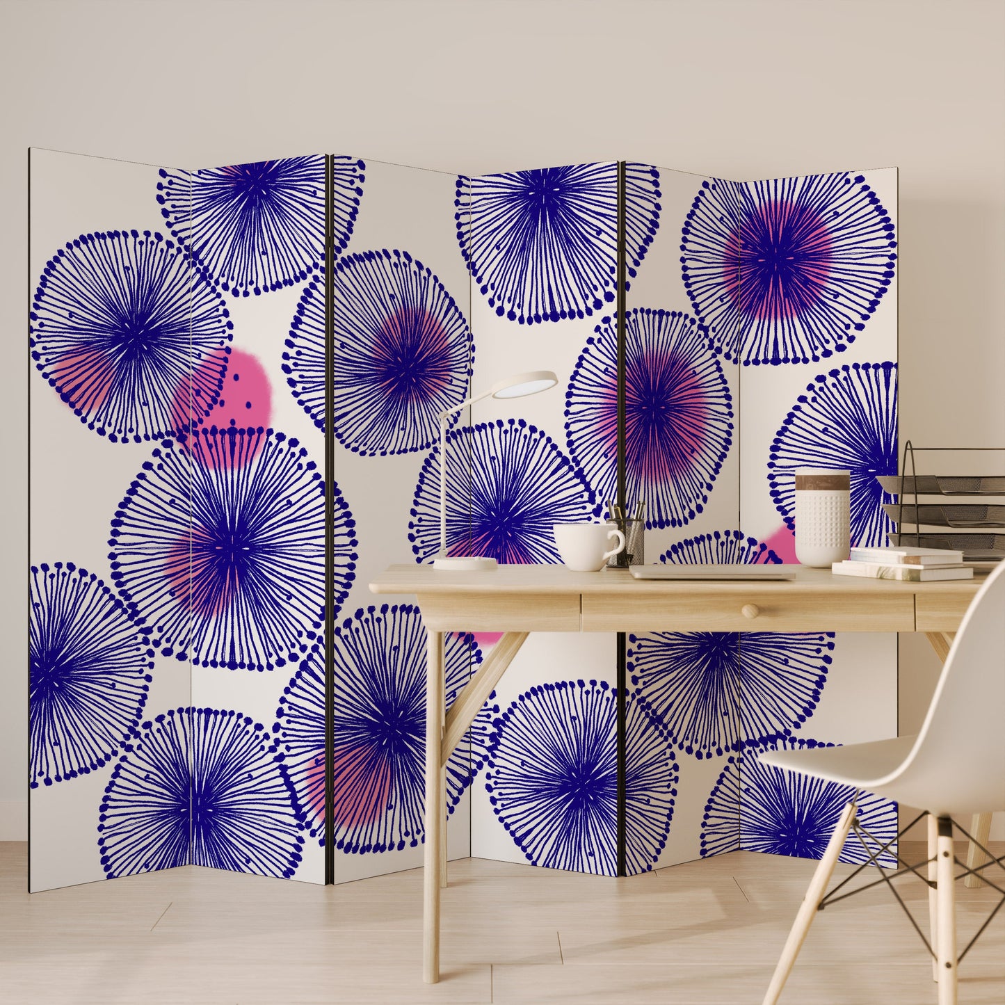 MAGIC NATURE Decorative 6-Panel Room Divider