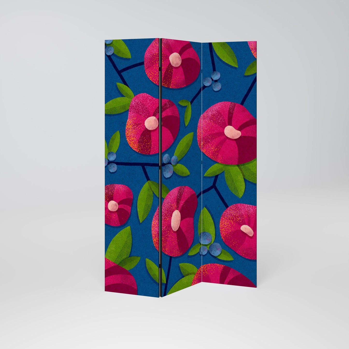SPRING THOUGHTS Decorative 3-Panel Room Divider