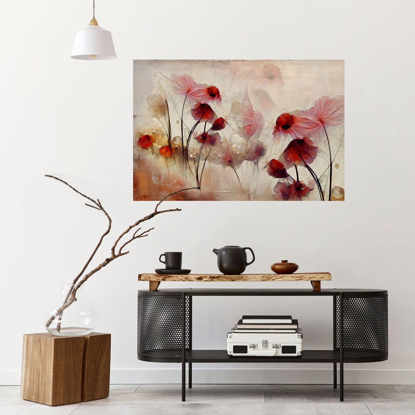 WILD DELICACY Peel and Stick Horizontal Poster