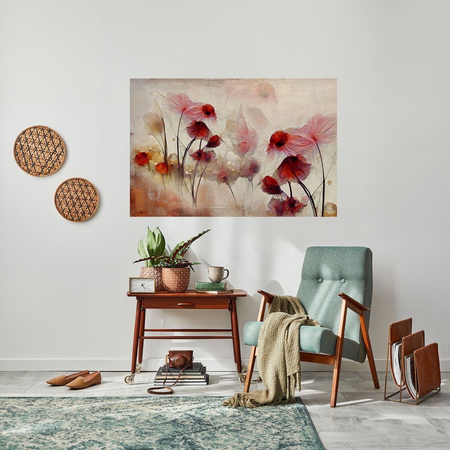 WILD DELICACY Peel and Stick Horizontal Poster