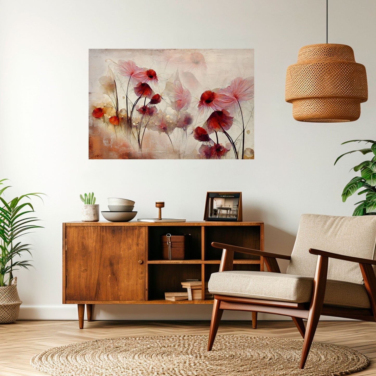 WILD DELICACY Peel and Stick Horizontal Poster