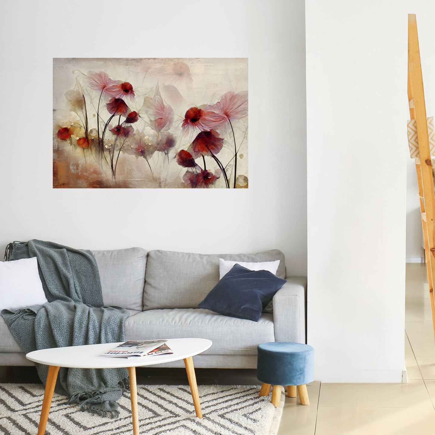 WILD DELICACY Peel and Stick Horizontal Poster
