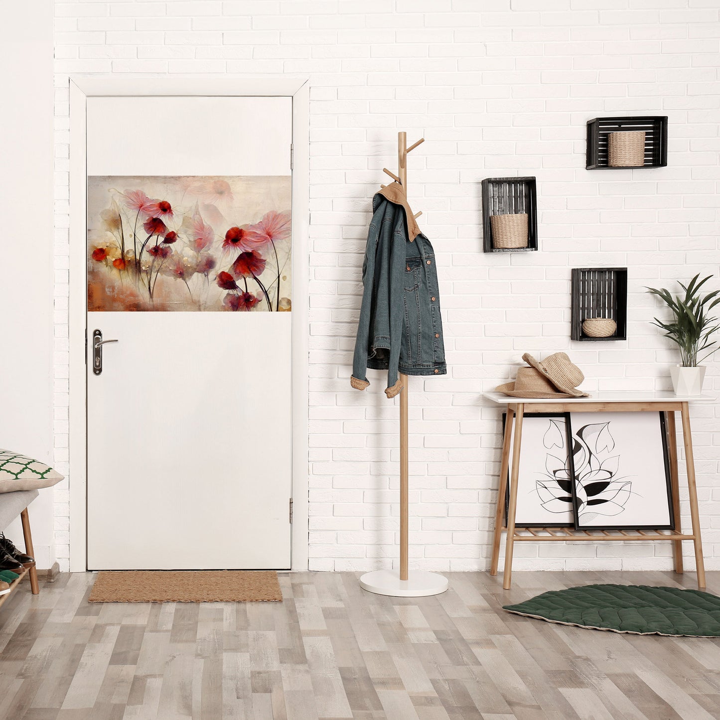 WILD DELICACY Peel and Stick Horizontal Poster