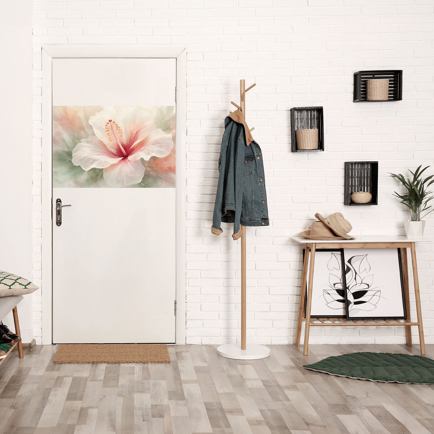 GOSSAMER BLOMSTERDRÖM horisontell poster med självhäftande motiv