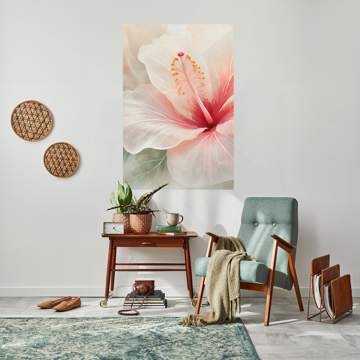 GOSSAMER BLOMSTERDRÖM Vertikal poster med självhäftande motiv