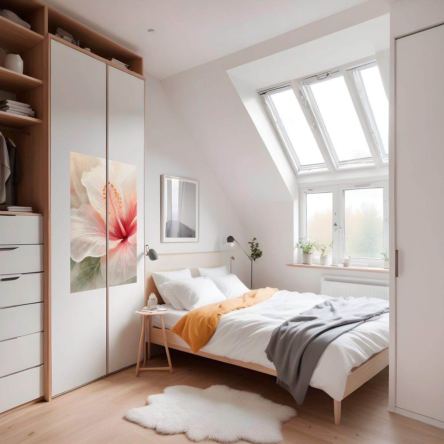 GOSSAMER BLOMSTERDRÖM Vertikal poster med självhäftande motiv