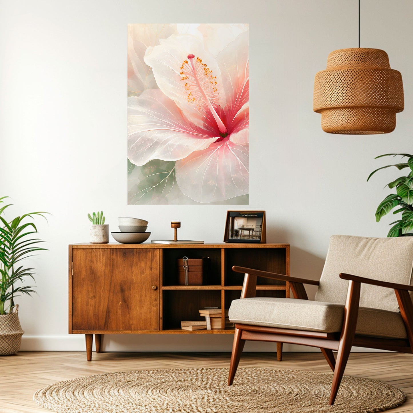 GOSSAMER BLOMSTERDRÖM Vertikal poster med självhäftande motiv